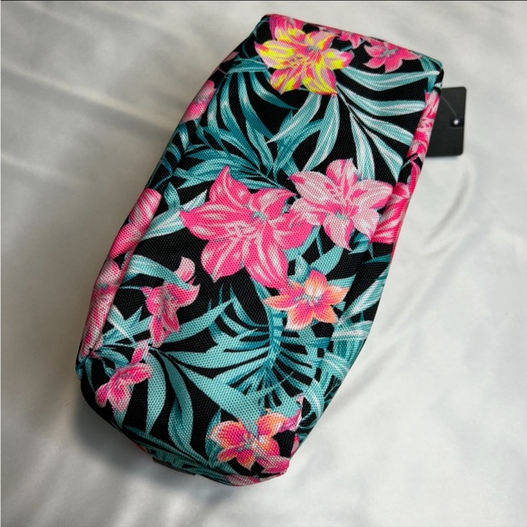 Hurley Floral Print Cosmetic Bag - Picture 6 of 13